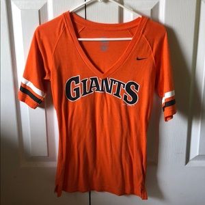 Authentic giants t shirt